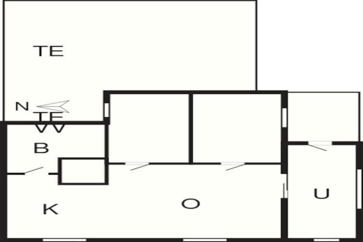 4 Person Holiday Home In R M Lakolk 外观 照片